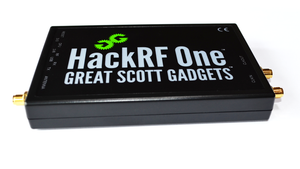 HackRF One with ANT500 Telescopic Antenna