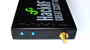 HackRF One with ANT500 Telescopic Antenna